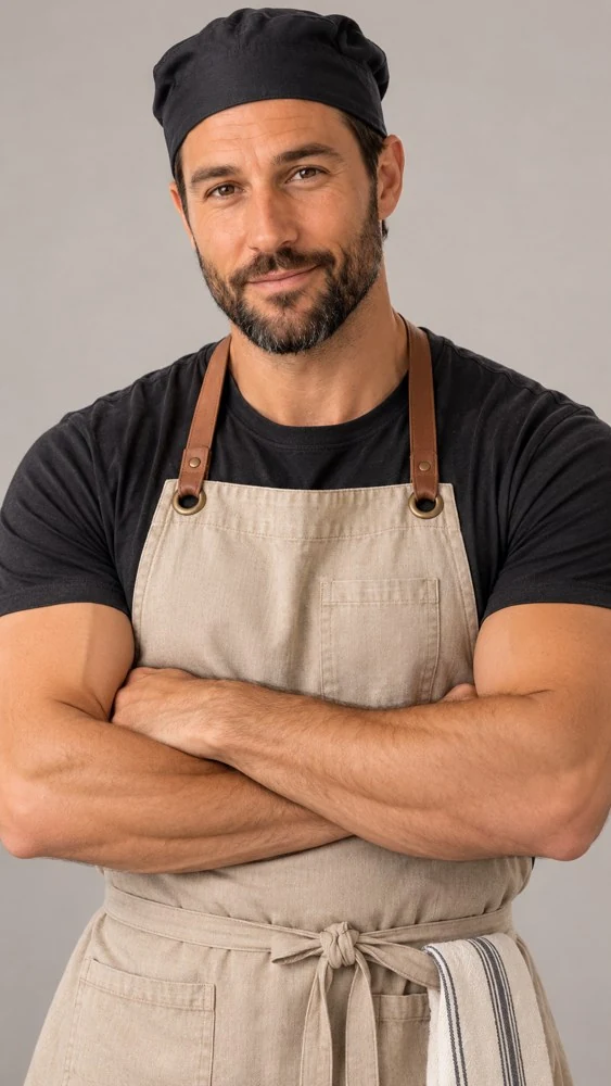 Juliano Pressi, chef principal do livro